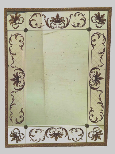 Miroir circa1950 verre - miroir,