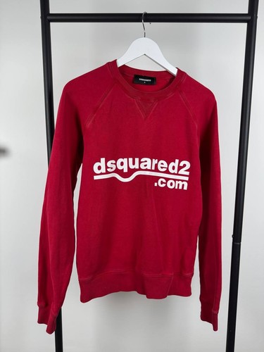 Dsquared2 red sweatshirt size - dsquared2,