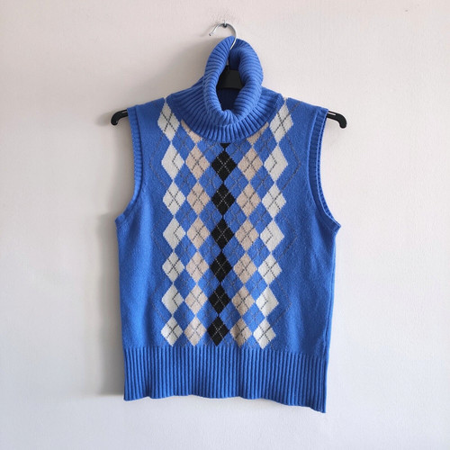 Jersey sans manches 100 laine