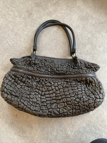 Grand sac main marron - main,