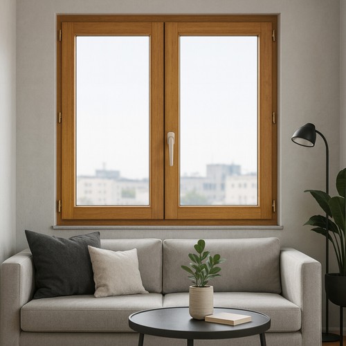 Fenetre bois vantaux - 2,