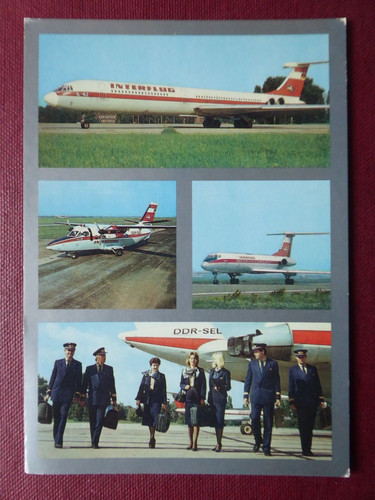 Postcards aviation post - post, card