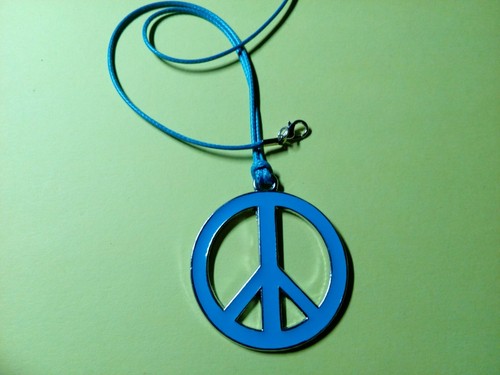 Collier peace and love - peace,
