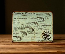 Plaque métal  Smith et Wesson