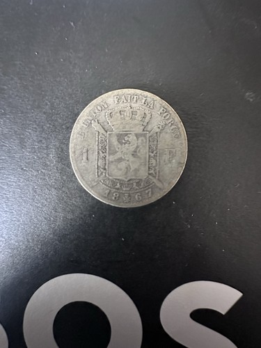 Pièce belgique 1 franc - de,