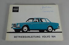 Owners Manual/Manual Volvo 164 status 09/1972