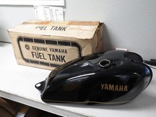 NOS Yamaha OEM Black & Gold Fuel Gas Tank 1978 SR500 2J2-24110-01-02