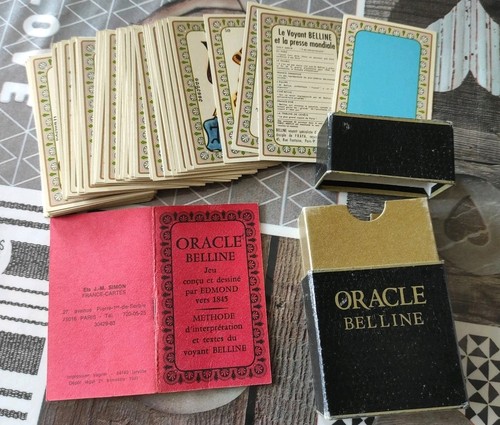Jeu cartes divinatoire - cartes,