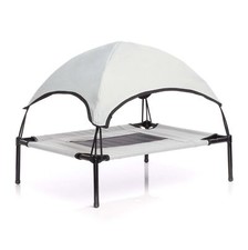 Transat Chien Gris 76x60x16cm