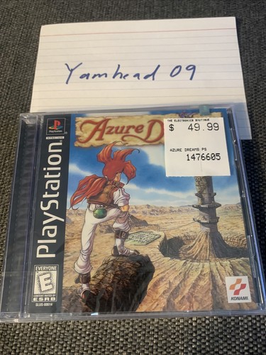 Azure dreams ps1 playstation - azure,