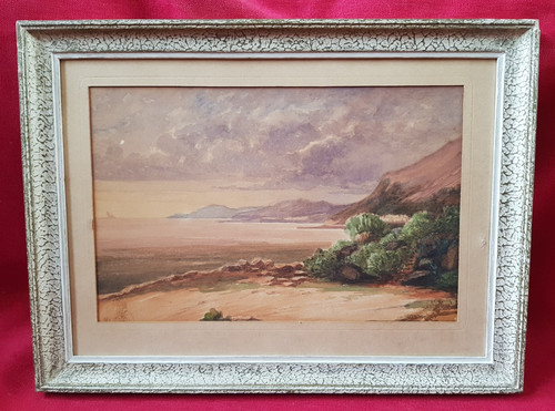 Tableau peinture ancienne - peinture, avec