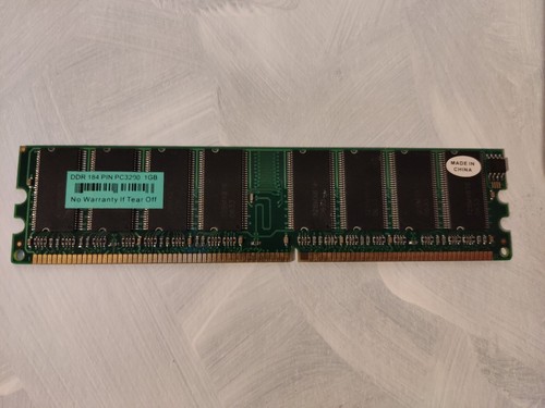 Barette mémoire fixe - barette, 1gb