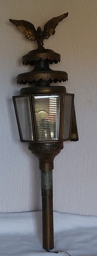 Ancienne lanterne fiacre - ancienne, de