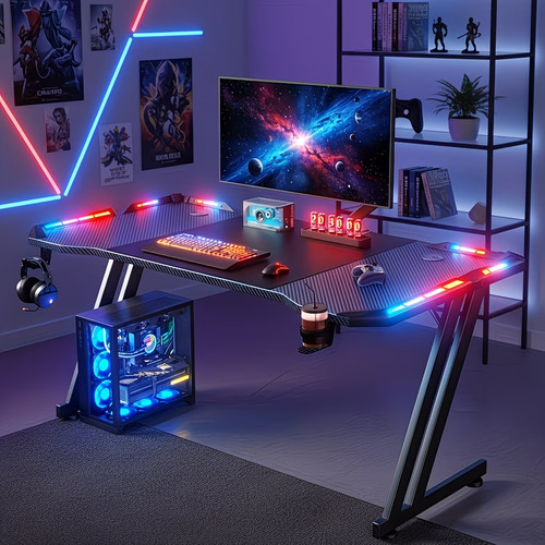 Bureau gaming led rgb - gaming, grand
