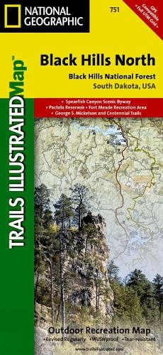 Nat geo maps black hills - nat,