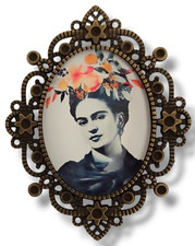 Broche  Frida Kahlo grand