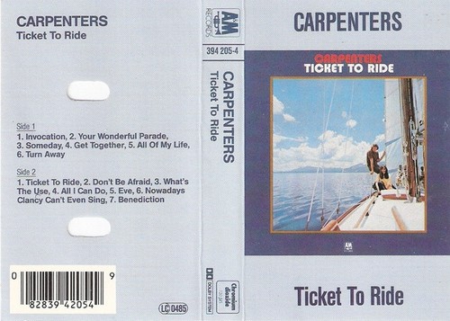 Carpenters ticket ride - carpenters,