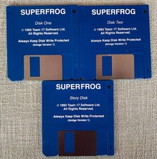 Team 17 SUPERFROG Jeu AMIGA