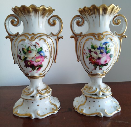 Paire vases anciens - vases,