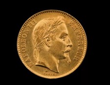 20 F OR -  Pièce 20F