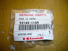 ressort tige poussée