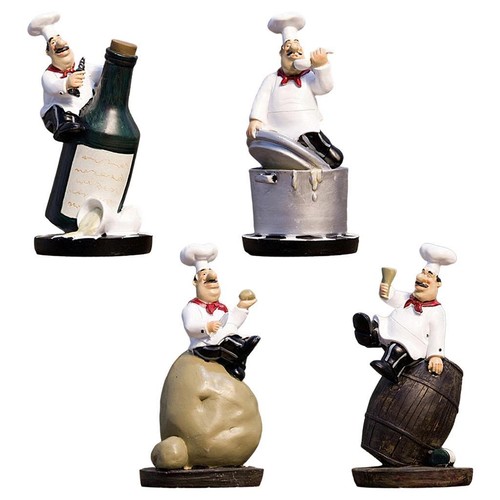 Chef figurine statue pays - statue,