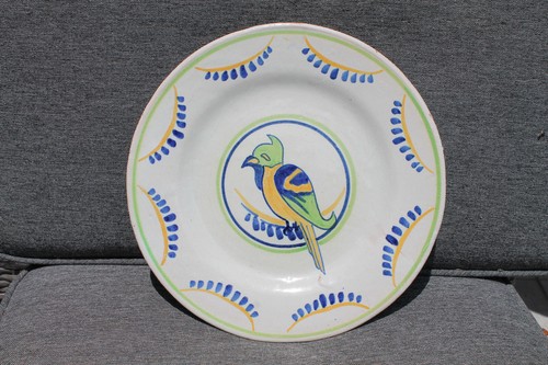 Magnifique rare assiette - magnifique,