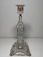 Bougeoir Vierge Marie en verre