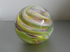 Vintage Boule Verre Sulfure