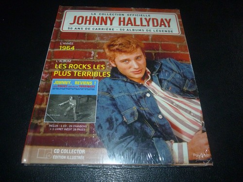 Livre neuf johnny - cd-livre, hallyday