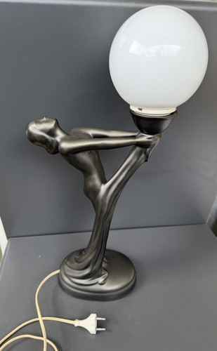Lampe céramique noir - en,