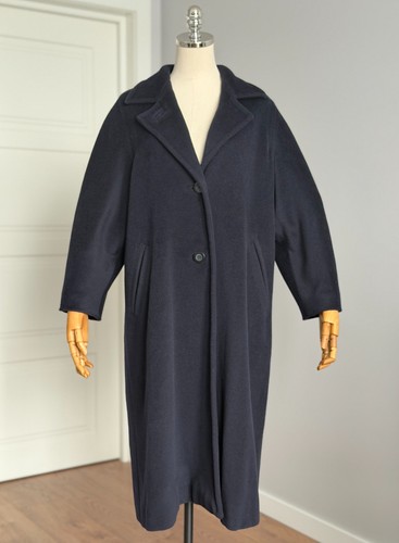 Manteau long oversize laine - long,