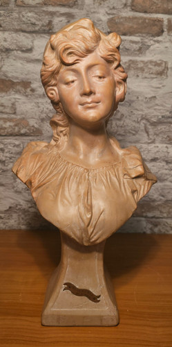 Sculpture buste terre - buste, en