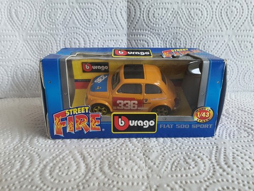 Burago fiat 500 sport - 1/43,