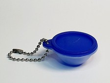 Wonderful Bowl Keychain Blue Box TUPPERWARE RARE Antique Miniature Magnet