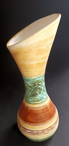 Vase vintage agave - vase, signé