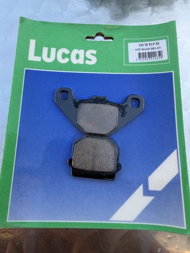 Mcb 519 plaquettes frein - plaquettes, de