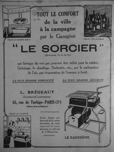 Publicité 1927 sorcier le - 1927,