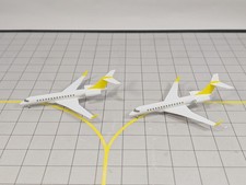 2x Bombardier Global 7500 Business Private Jet Model 1:400 Scale LIMITED EDITION