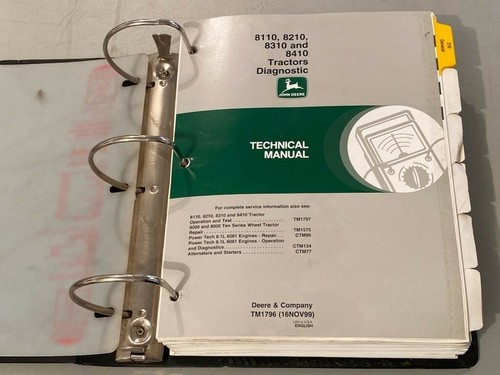 John deere 8110 - deere, 821,0