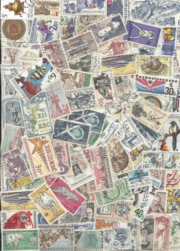 Tchecoslovaquie 100 timbres - 100,