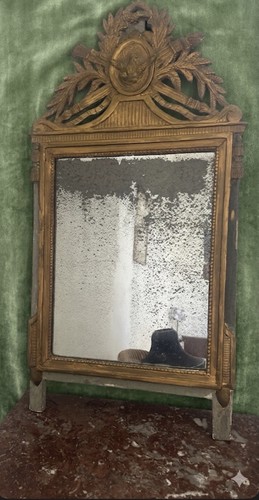 Miroir bois doré - ,