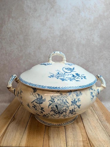 Grande soupière ancienne - , en