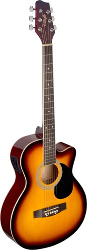 Guitare western sunburst - guitare, western,