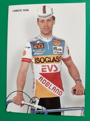 Cyclisme carte cycliste yvan - carte,