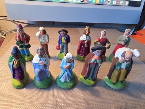 Lot santons h - 11, 7cm