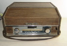 tourne disque et radio visio