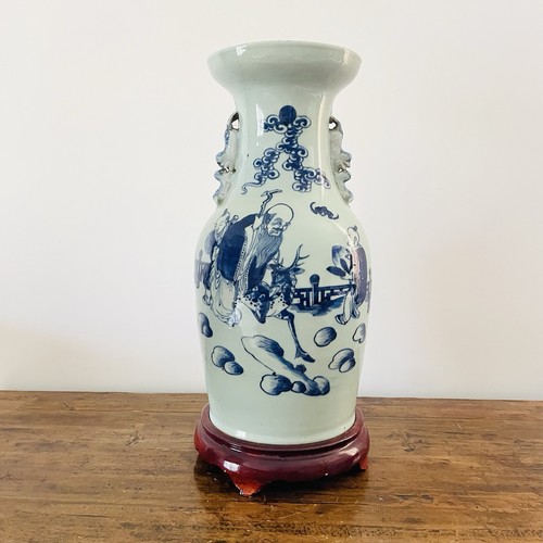 Ancien vase chinois porcelaine - vase,