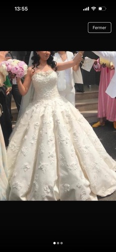 Robe mariée ivoire de - de,