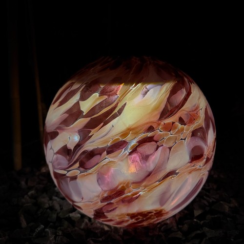Boule verre solaire 30cm - en,